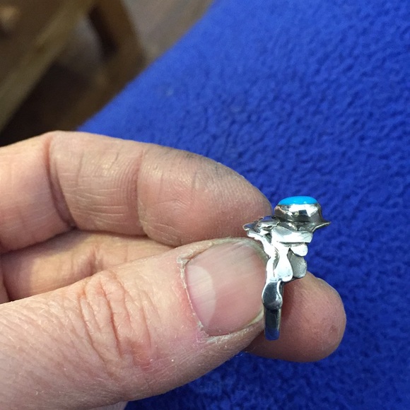 Sterling Turquoise ring - Picture 4 of 5